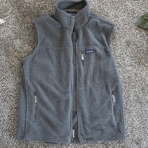 Patagonia Charcoal Fleece Vest